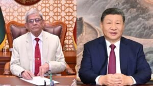 রাষ্ট্রপতি মির্জা ফখরুলকে চীনের প্রেসিডেন্ট শি জিনপিংয়ের অভিনন্দন