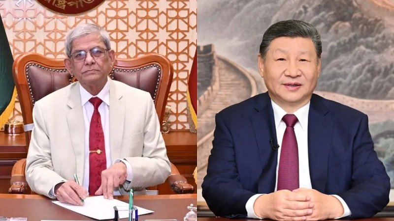 রাষ্ট্রপতি মির্জা ফখরুলকে চীনের প্রেসিডেন্ট শি জিনপিংয়ের অভিনন্দন
