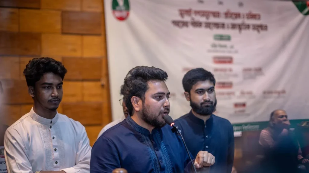 সমুদ্র ও নৌপথের সঠিক পরিকল্পনাই সার্বভৌমত্ব রক্ষার চাবিকাঠি: নাহিদ ইসলাম