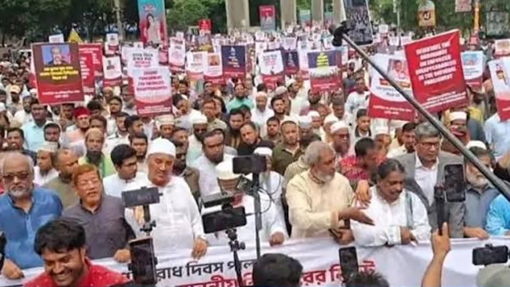 আন্তর্জাতিক গুম প্রতিরোধ দিবস: স্পিকারের কাছে ১১ দলীয় জোটের স্মারকলিপি