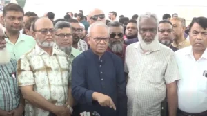 শেখ হাসিনাকে বক্তব্য দেওয়ার সুযোগ দিয়ে ভারত শহীদদের অসম্মান করেছে: রুহুল কবির রিজভী