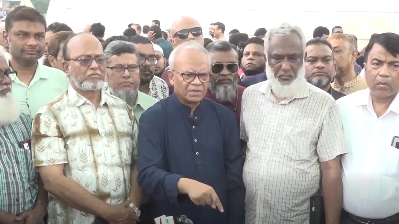 শেখ হাসিনাকে বক্তব্য দেওয়ার সুযোগ দিয়ে ভারত শহীদদের অসম্মান করেছে: রুহুল কবির রিজভী