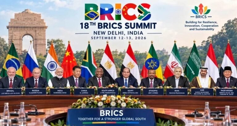 নয়াদিল্লিতে শুরু হচ্ছে ব্রিকসের ১৮তম শীর্ষ সম্মেলন: বিশ্বনেতাদের মিলনমেলা