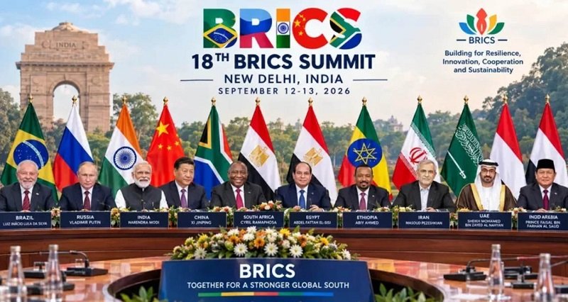 নয়াদিল্লিতে শুরু হচ্ছে ব্রিকসের ১৮তম শীর্ষ সম্মেলন: বিশ্বনেতাদের মিলনমেলা