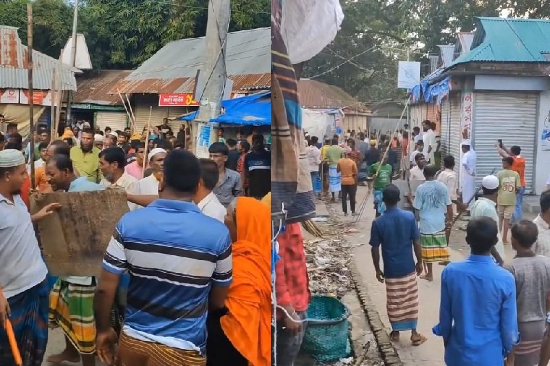 কিশোরগঞ্জে বরযাত্রীর গাড়ি আটকে মিষ্টির টাকা দাবি, সংঘর্ষে আহত অর্ধশতাধিক