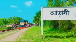 রাজশাহীর আড়ানী স্টেশনে রেললাইনে আগুন, সারাদেশের সঙ্গে ট্রেন চলাচল বন্ধ