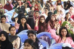 হবিগঞ্জে জিপিএ-৫ জয়ী শিক্ষার্থীদের উৎসবমুখর সংবর্ধনা