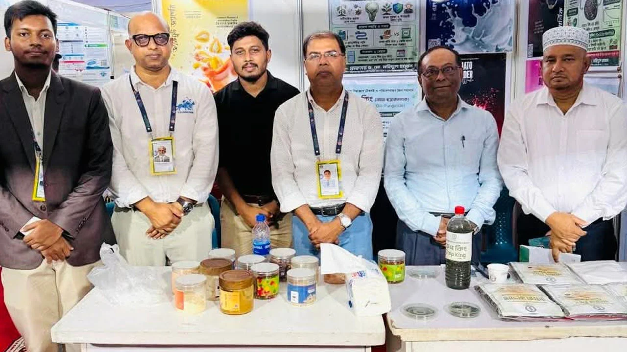 ইনোভেশন বাংলাদেশ ফেয়ারে হাবিপ্রবির ১২টি উদ্ভাবনী প্রযুক্তি ও পণ্য প্রদর্শন