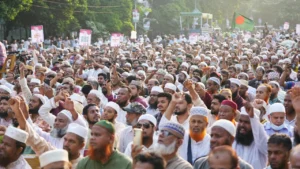 আট দফা দাবিতে ঢাকা-রংপুর লংমার্চ শুরু
