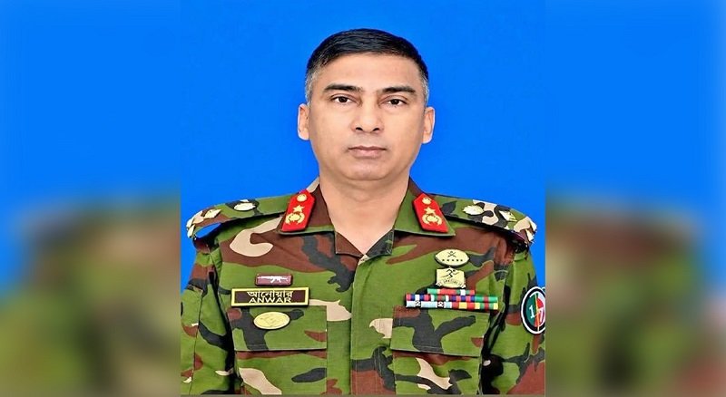 কারা মহাপরিদর্শকের দায়িত্বে ব্রিগেডিয়ার জেনারেল আনোয়ারুল কবীর