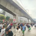 রাজধানীতে অটোরিকশা চালকদের বিক্ষোভ