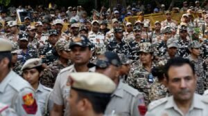 দিল্লিতে বিক্ষোভ ঘিরে কঠোর নিরাপত্তা