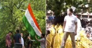 দিল্লিতে ইন্ডিয়া জোটের বিক্ষোভ: আটক রাহুল ও প্রিয়াঙ্কা